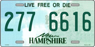 NH license plate 2776616