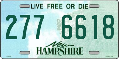 NH license plate 2776618