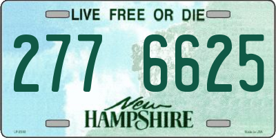 NH license plate 2776625