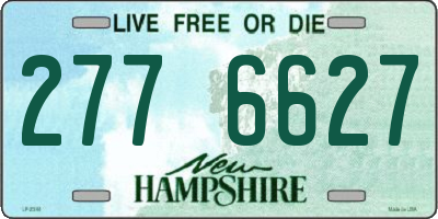 NH license plate 2776627