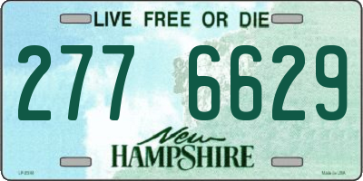 NH license plate 2776629