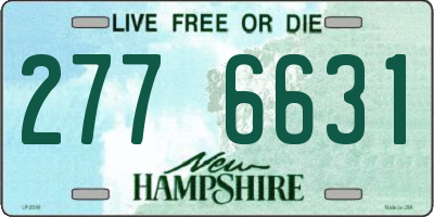 NH license plate 2776631
