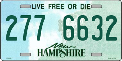 NH license plate 2776632