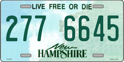 NH license plate 2776645