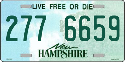 NH license plate 2776659