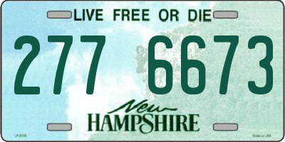 NH license plate 2776673