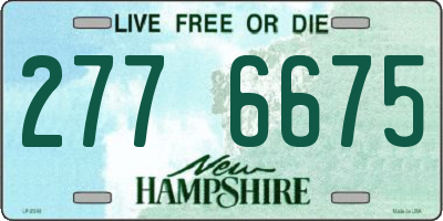 NH license plate 2776675