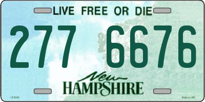 NH license plate 2776676