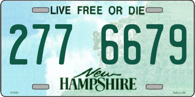 NH license plate 2776679