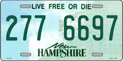 NH license plate 2776697