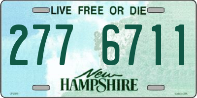NH license plate 2776711