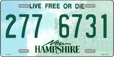 NH license plate 2776731