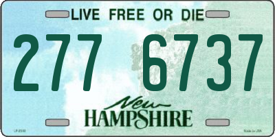 NH license plate 2776737