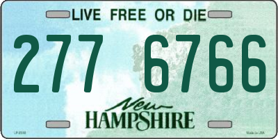 NH license plate 2776766