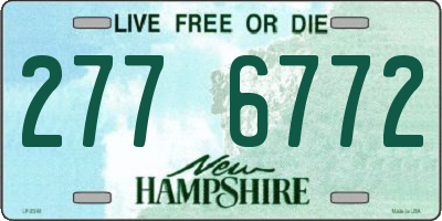 NH license plate 2776772