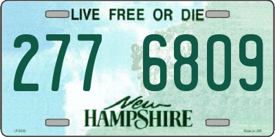 NH license plate 2776809