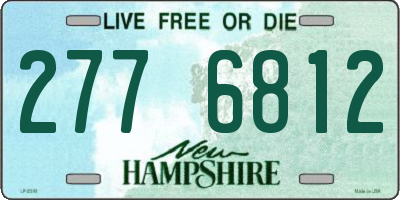 NH license plate 2776812