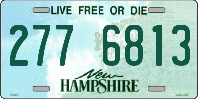 NH license plate 2776813