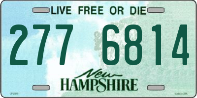 NH license plate 2776814