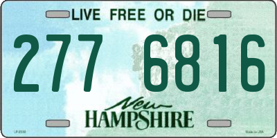 NH license plate 2776816