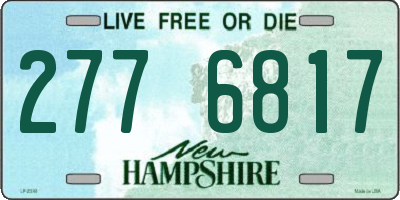NH license plate 2776817