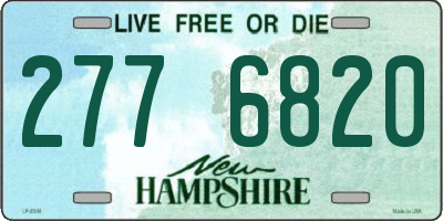 NH license plate 2776820