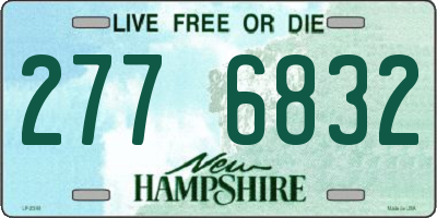 NH license plate 2776832