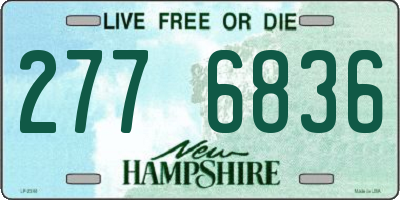 NH license plate 2776836