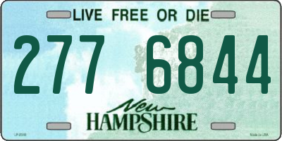 NH license plate 2776844