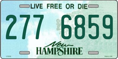 NH license plate 2776859