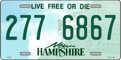 NH license plate 2776867