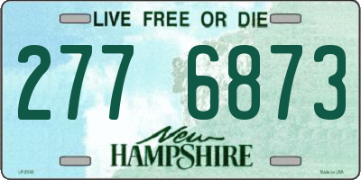 NH license plate 2776873