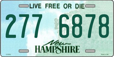 NH license plate 2776878