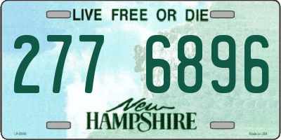 NH license plate 2776896