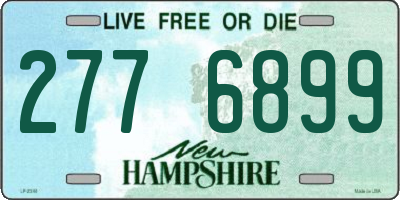 NH license plate 2776899