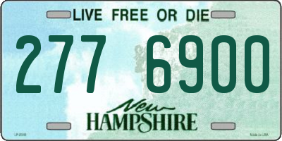 NH license plate 2776900