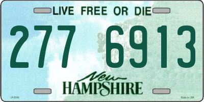 NH license plate 2776913