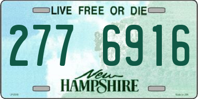 NH license plate 2776916
