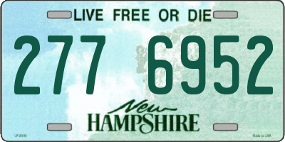 NH license plate 2776952
