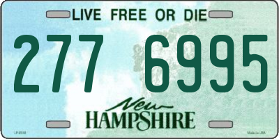 NH license plate 2776995
