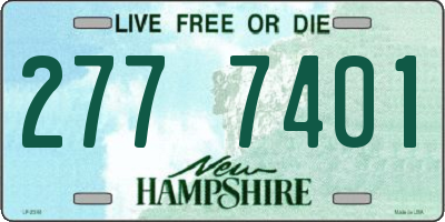 NH license plate 2777401