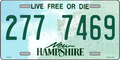 NH license plate 2777469