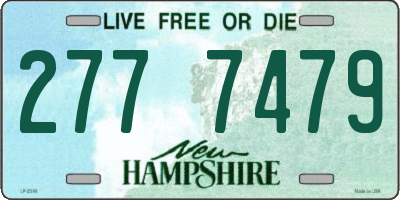 NH license plate 2777479