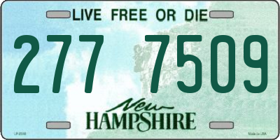 NH license plate 2777509