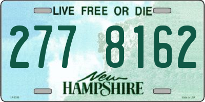NH license plate 2778162