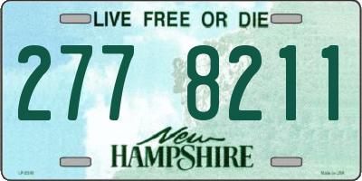NH license plate 2778211