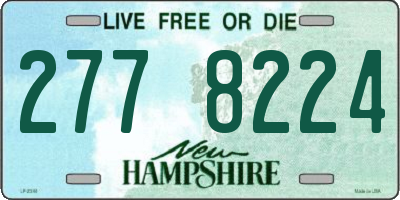 NH license plate 2778224