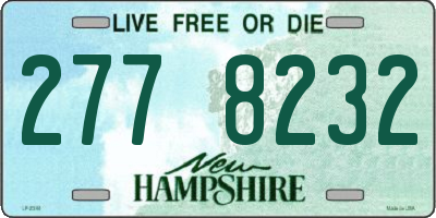 NH license plate 2778232