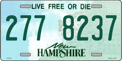 NH license plate 2778237
