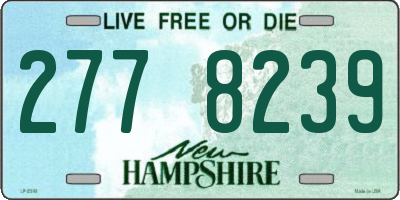 NH license plate 2778239